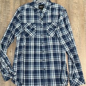 5.11 Tactical Blue Plaid Casual Button Down Shirt